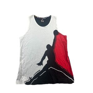 Nike Air Jordan 7 Tee Tank Top Jumpman 23 Big Logo Retro Men's Large